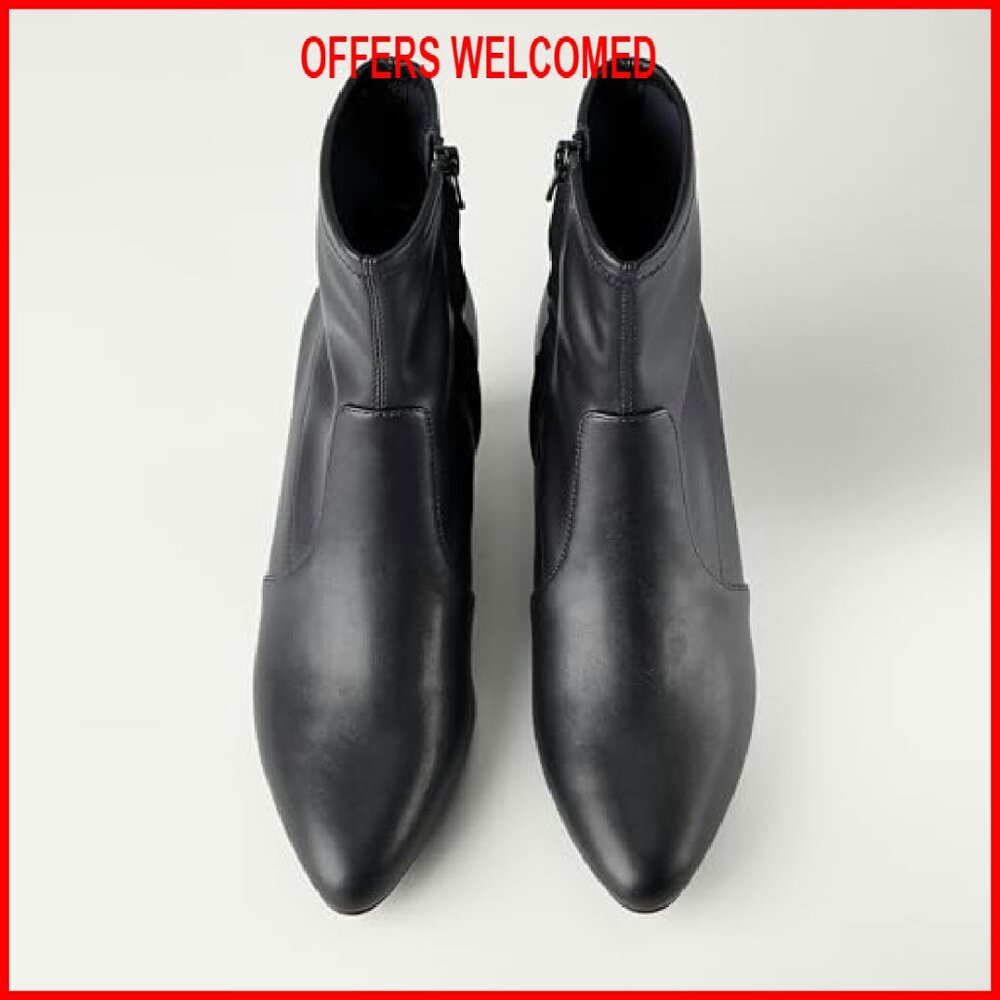 Wedge Ankle Boots with Memory Foam Insole, Side Z… - image 6